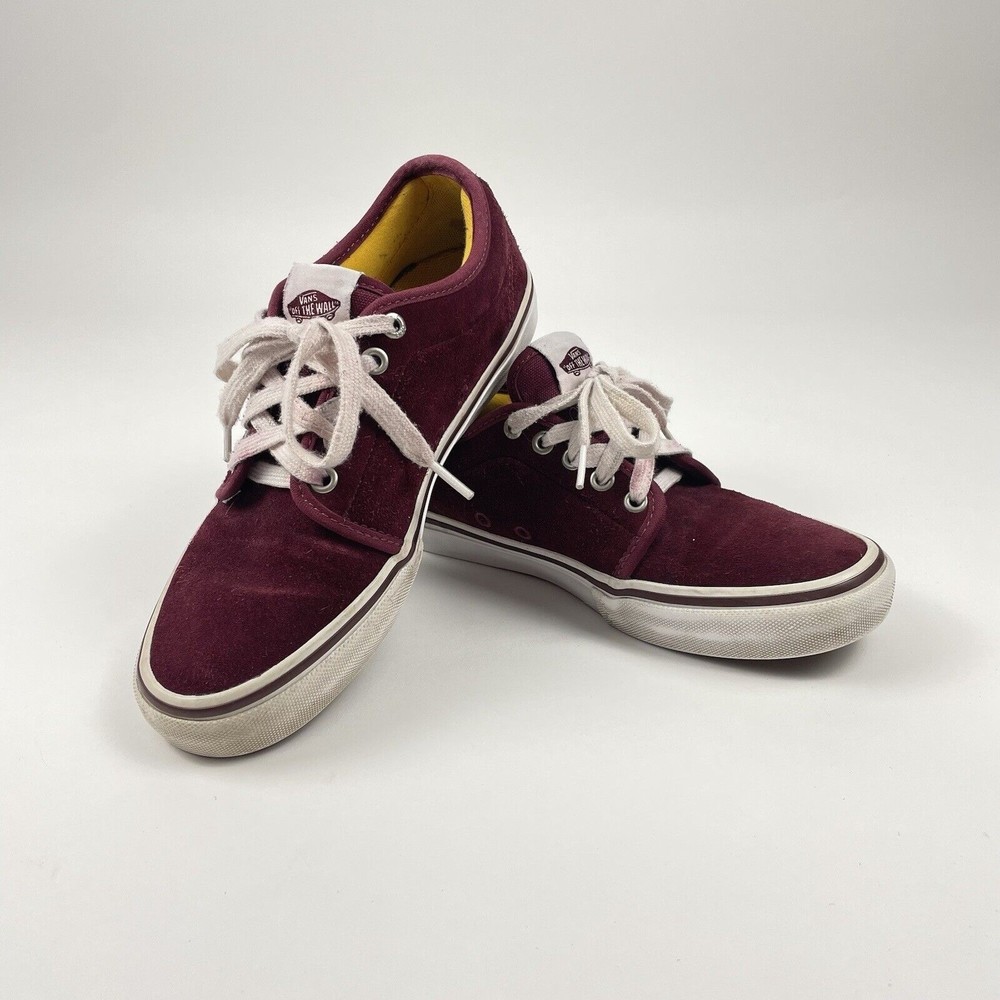 Vans Chukka Low Pro Port Maroon Red Men Sz Women's Size
